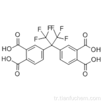 4,4 &#39;- (HEXAFLUOROISOPROPYLIDENE) DİFİTALİK ASİT CAS 3016-76-0